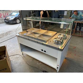 Yemek ve �orba Tezgah� 6+2 Sulu Sistem