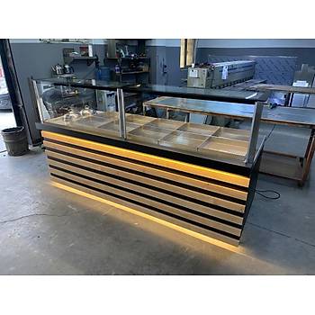 Yemek Ve �orba Tezgah� 10+2 Sulu Sistem