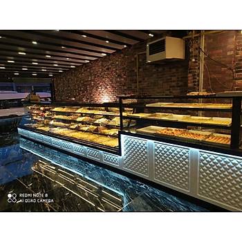 Ya� Pasta kuru Pasta Baklava B�rek Tezgah� Full Pastane Reyonu