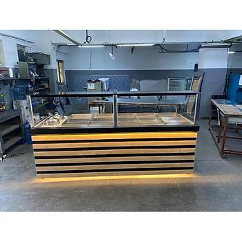 Yemek Ve �orba Tezgah� 10+2 Sulu Sistem