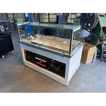 Yemek ve �orba Tezgah� 6+2 Sulu Sistem