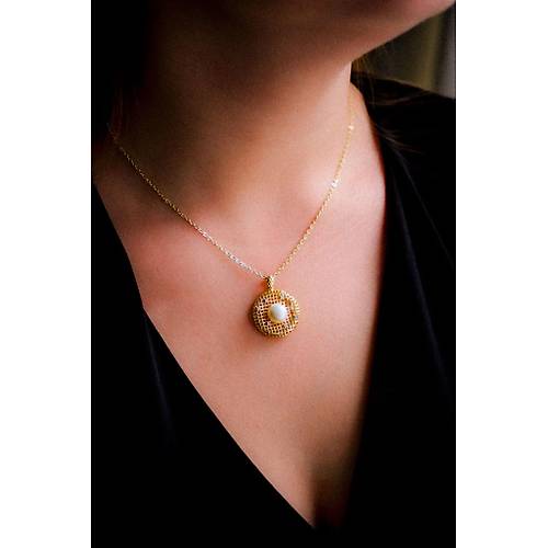 Belle Pearl Kolye Gold