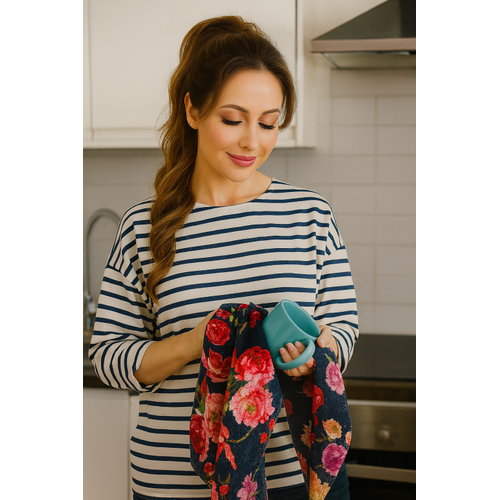 El havlusu-mutfak havlusu- bol �i�ekli, kurulama havlusu