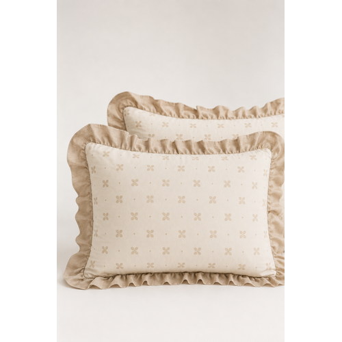 F�rf�rl� yast�k k�l�f�, 2 adet, % 100 pamuklu 50x70 cm, fermuarl�d�r