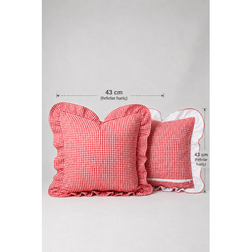 F�rf�rl� k�rlent k�l�f�, 1 adet, % 100 pamuklu  43 X 43 cm, fermuarl�d�r