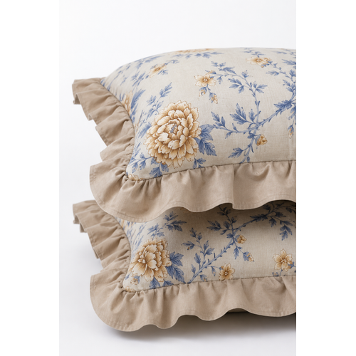 F�rf�rl� yast�k k�l�f�, 2 adet, % 100 pamuklu 50x70 cm, fermuarl�d�r
