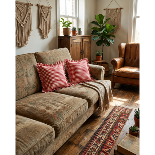 F�rf�rl� k�rlent k�l�f�, 1 adet, % 100 pamuklu  43 X 43 cm, fermuarl�d�r
