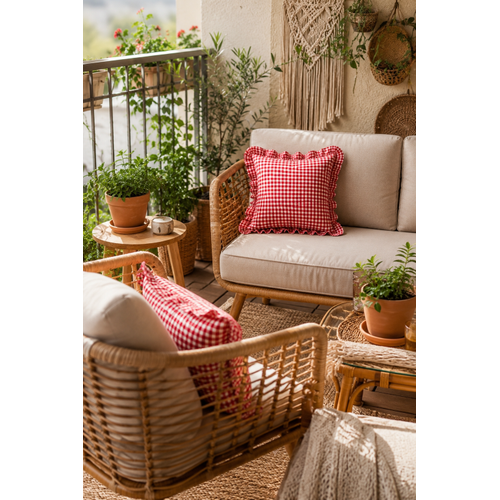 F�rf�rl� k�rlent k�l�f�, 1 adet, % 100 pamuklu  43 X 43 cm, fermuarl�d�r