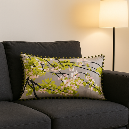 K�rlent 45x35 panama keteni kuma��- arka taraf� da kendi kuma��ndanfermuarl�