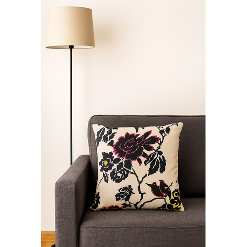 K�rlent 45x45 panama keteni kuma��- �ift tarafl� fermuarl�