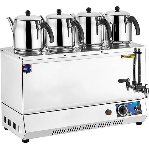 Remta 85 Model 4 Demlikli Pleytsiz Elektrikli Çay Kazanı Ocağı 43 LT - EP04