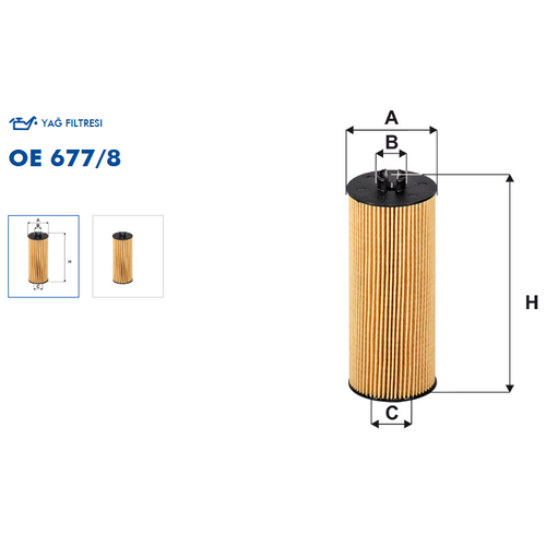 YAG FILTRESI MERCEDES M278 W176 W205 C218 W213 V167 W222 R231 C190