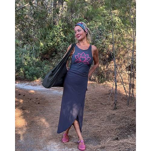 NEON KALPL LOTUS  DESTEKL YOGA ST- SATYA COLLECTION