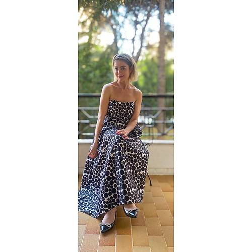 POLKA CHARM PUANTYEL RETRO STRAPLEZ ELBSE
