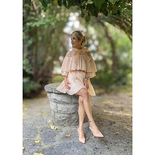 PLSEL FYONK DETAYLI ORGANZA MN ABYE ELBSE