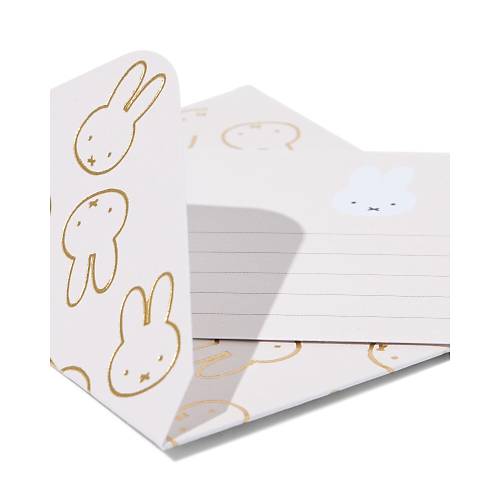 MIFFY TAVANLI ZARF VE KART SET- 6'LI