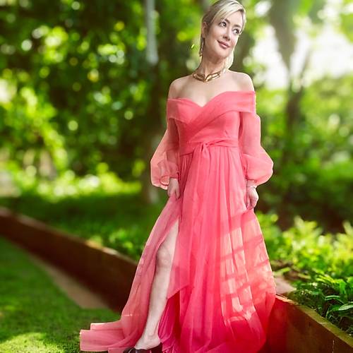 ROSE RYA ORGANZE UZUN ABYE ELBSE