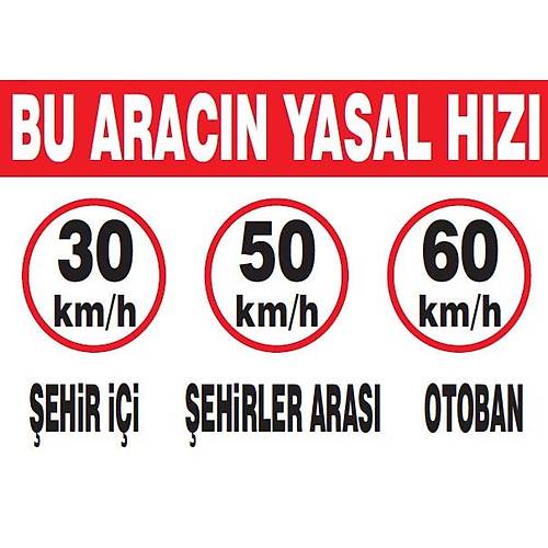 BU ARACIN YASAL HIZI