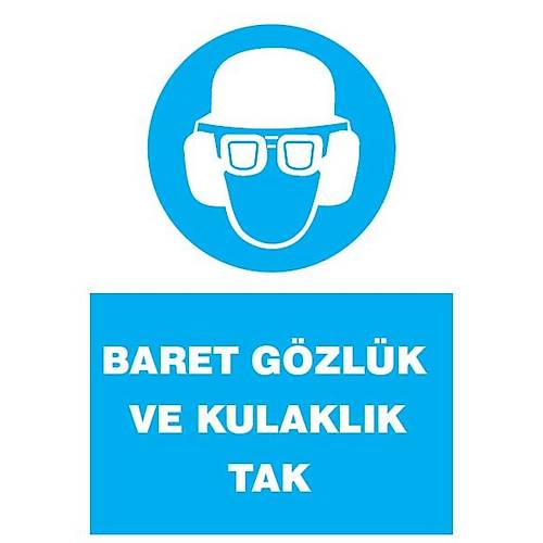 BARET GÖZLÜK VE KULAKLIK TAK