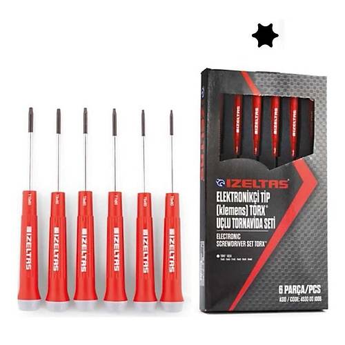 ZELTA ELK.TP KLEMENS TORX ULU TRV. TK. 6 P.