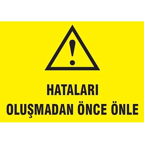 HATALARI OLUMADAN NCE NLE