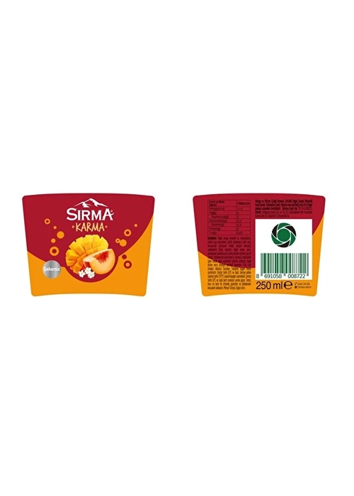 Sırma Karma Soda 250 ml X 6 Mango Şeftali