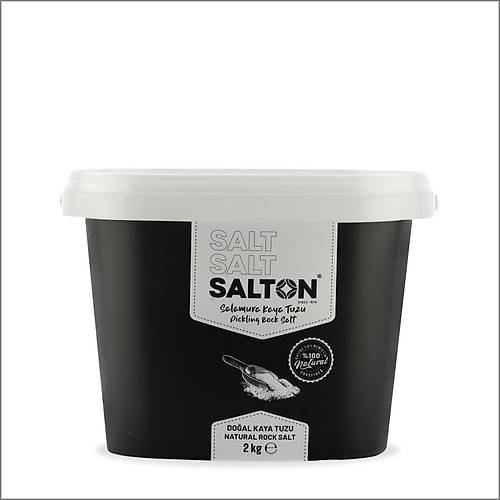 SALTON DOĞAL KRİSTAL KAYA TUZU SALAMURA 2 KG