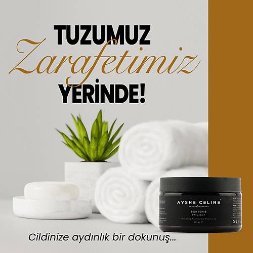 AYSHE CELINE BODY SCRUB (VCUT PEELING) TWILIGHT 300GR