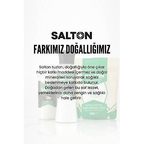 SALTON DOAL KAYA KAYNAK TUZU SALAMURA 2 KG