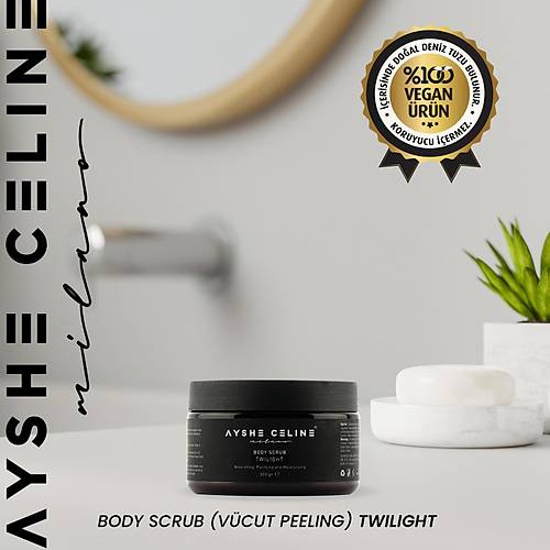 AYSHE CELINE BODY SCRUB (VCUT PEELING) TWILIGHT 300GR