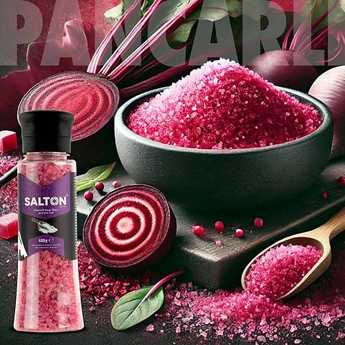 SALTON PANCARLI GURME KAYA TUZU CAM KAVANOZ SERAMİK DEĞİRMEN 110 GR