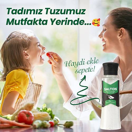 SALTON DOAL KAYA KAYNAK TUZU CAM KAVANOZ SERAMK DERMEN 110 GR