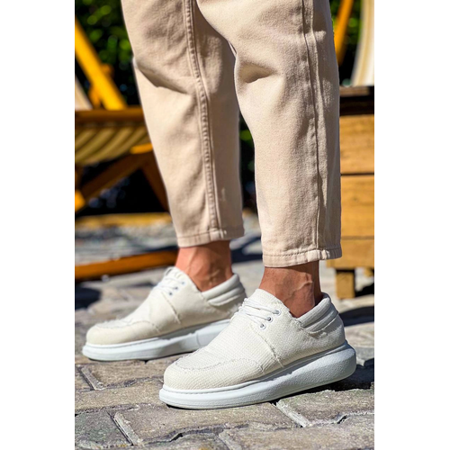 Kb-042  Kuback Backl Beyaz Gnlk Erkek Ayakkab