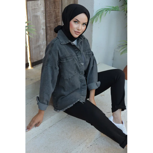 Cepli Kot Ceket Siyah