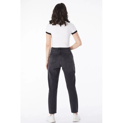 Slimfit Mom Jeans Pantolon