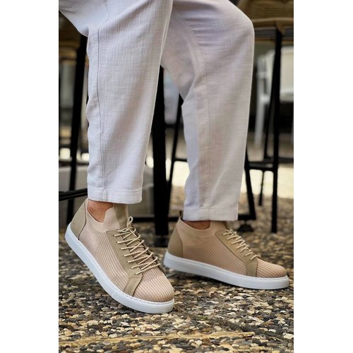 Kb-112   Kuback Bej Triko Backl  Gnlk Erkek  Ayakkab