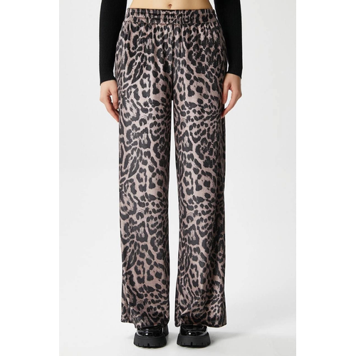 Leopar Desen Pantolon