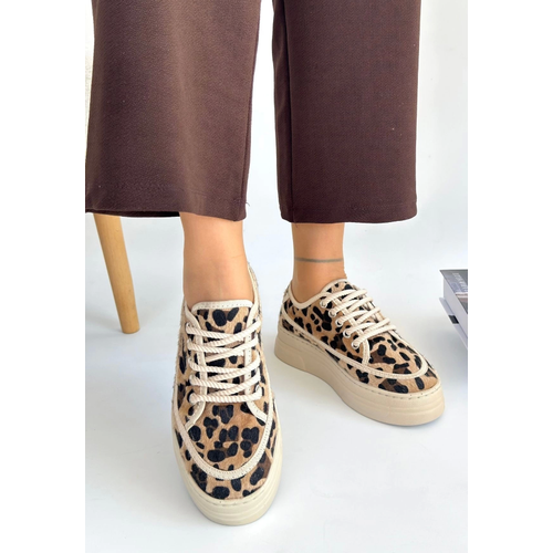 Carin Leopar Set Backl Spor Ayakkab