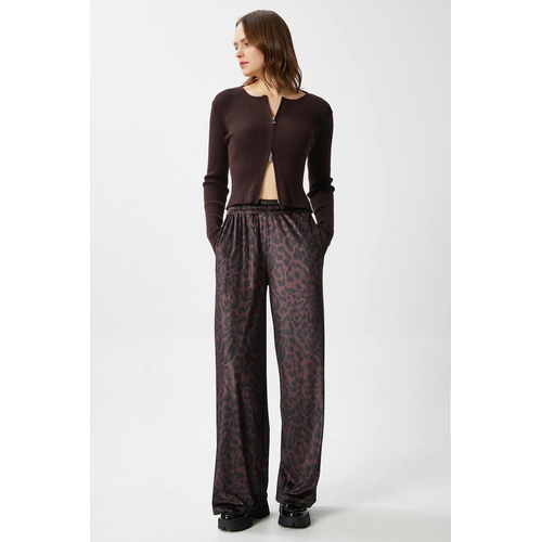 Leopar Desen Pantolon