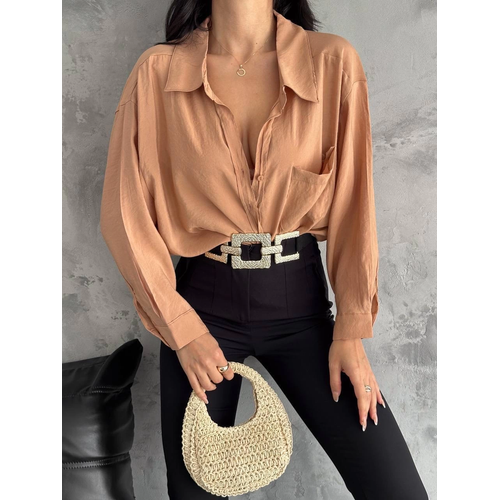 Modal Oversize Cepli Gmlek