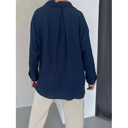 Aa Kabuu Oversize Arkas Pileli Gmlek