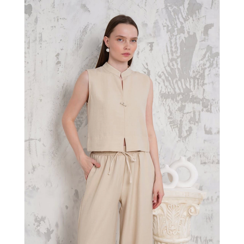 Brolu Yelek Pantolon Takm Bej S255821