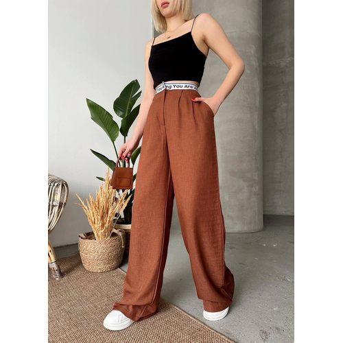 Flaml Kahve Pantolon