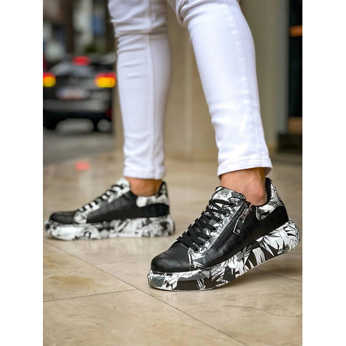Kb-02  Kuback Backl Crocodile Siyah Siyah Gnlk Erkek Ayakkab