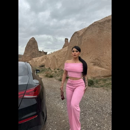 Madonna Yaka Bol Paa Pantolonlu Takm
