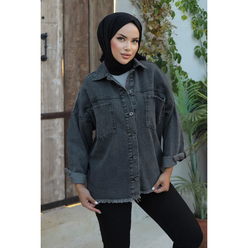 Cepli Kot Ceket Siyah