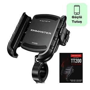 Knmaster TT-200 T�m Motosikletlere Uyumlu Telefon Tutucu
