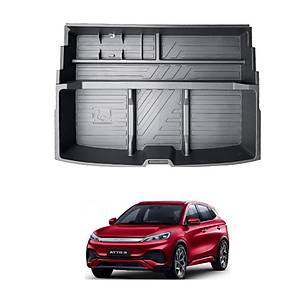 BYD Atto 3 Arka Bagaj ��i Komple D�zenleyici � 2 Par�a Set � Siyah