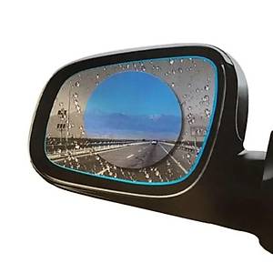 Knmaster Evrensel Otomobil Dikiz Aynas� Ya�mur Kayd�r�c� �effaf Film Tak�m�