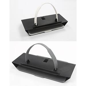 Tesla Model Y Orta Ekran Alt� Geni� D�zenleyici - Gri - Beyaz